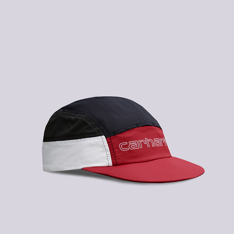  красная кепка Carhartt WIP Terrace Cap I026303-navy/wht/blk - цена, описание, фото 1